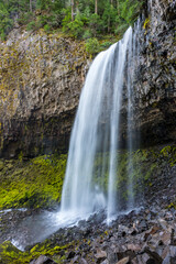 Obraz premium Tamanawas Falls in Mt. Hood National Forest, Oregon