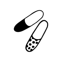 capsule hand drawn doodle. vector, scandinavian, nordic, minimalism, monochrome. icon, sticker, medicine, health.
