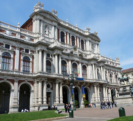 Fototapeta na wymiar National Museum of Italian Risorgimento. Turin, Italy