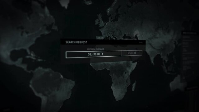 Authentication Protocol. Initialization Data. Search request. The map of the world is being scanned. Locating the criminal In the capital of Egypt, Cairo. The spy drones are flying towards the target.