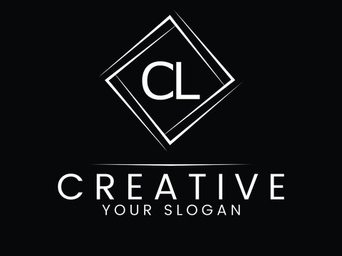letter CL logo design template, Letter cl for logo company design, Alphabet letters Initials Monogram logo CL  , CL INITIAL, CL letter, CL logo