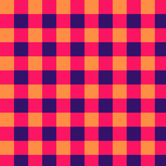 Pink Plaid, checkered, for fashion textiles and graphics