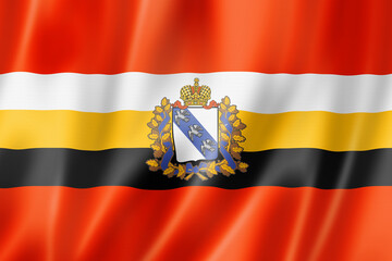 Obraz premium Kursk state - Oblast - flag, Russia