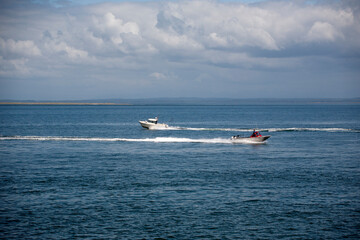 boat on the sea