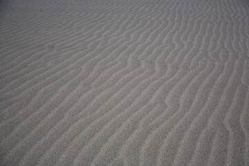 sand ripples on the beach