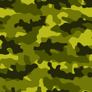 Classic military camouflage. Army. Hunting and fishing.