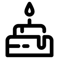 Birthday cake icon