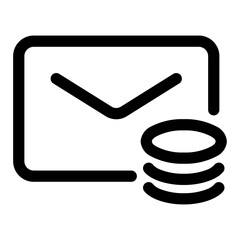 Email finance icon