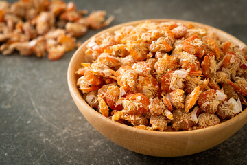 dried shrimps or dried salted prawn