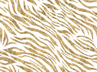 Abstract Textured Zebra Stripes Seamless Pattern Trendy Fashion Colors Stylish Textile Design