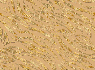 Abstract Textured Zebra Stripes Seamless Pattern Trendy Fashion Colors Stylish Textile Design