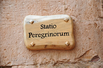 Assisi, la Basilica di San Francesco, accoglienza dei pellegrini