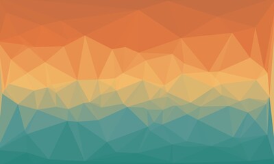 vibrant abstract colorful polygonal background