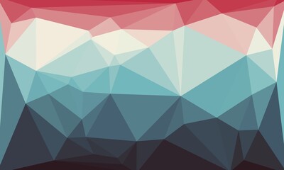 vibrant abstract multicolored background with poly pattern