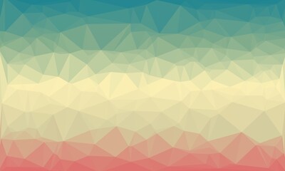 Fototapeta premium vibrant abstract colorful polygonal background