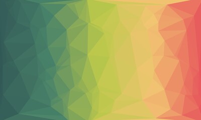 vibrant creative prismatic background with polygonal pattern