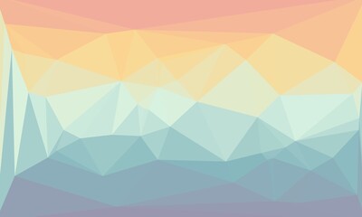 vibrant creative prismatic background with polygonal pattern