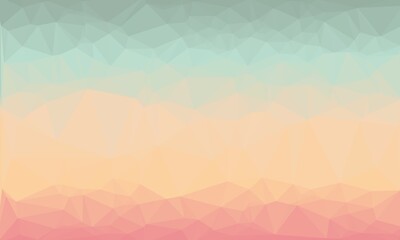 vibrant abstract colorful polygonal background