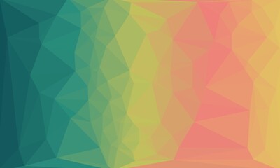 vibrant minimal multicolored polygonal background