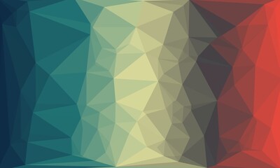 vibrant minimal multicolored polygonal background