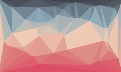 vibrant creative prismatic background with polygonal pattern