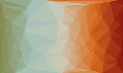 vibrant colorful geometric background with mosaic design