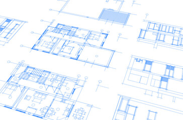 house project architectural drawing