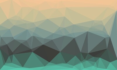 vibrant minimal multicolored polygonal background