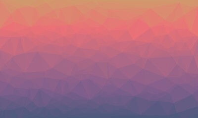 Obraz premium vibrant abstract multicolored background with poly pattern