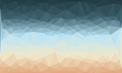 vibrant colorful geometric background with mosaic design