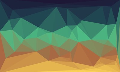 Fototapeta premium vibrant abstract multicolored background with poly pattern