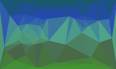 vibrant colorful geometric background with mosaic design