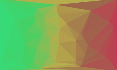 Fototapeta premium vibrant abstract multicolored background with poly pattern