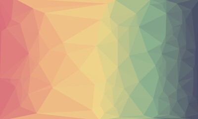 vibrant light pastel and geometric background with mosaic design