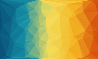 vibrant colorful polygonal background with pattern
