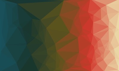 Obraz premium vibrant abstract geometric background with poly pattern