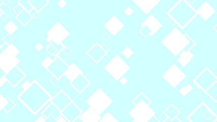 シンプルなひし形のパーティクルイラスト パステルブルー [別Verあり]