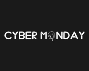 Cyber monday sale vector illustration. Cyber Monday advertiser with mouse. Online sale design backgrund