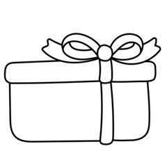 gift box outline