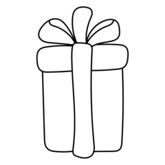 gift box outline