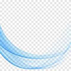 Elegant vector abstract background.Blue abstract vector wave background.