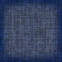 Dark blue canvas with a linen fabric texture with the effect of scuffs. Background for posters, postcards, banners, covers, albums, mobile screensavers, scrapbooking, advertising, blogs. Bitmap image