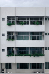 vertical photo residential apartment scene