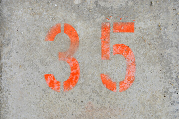 Number thirty five