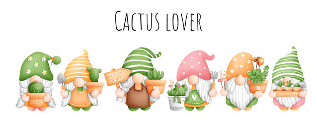gnome cactus banner 