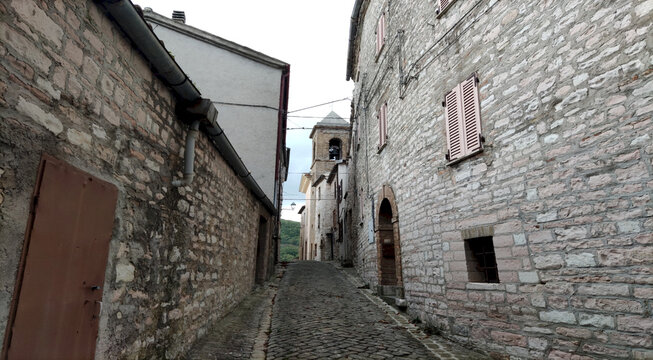 Caudino antica frazione di Arcevia nelle Marche