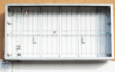 Empty billboard