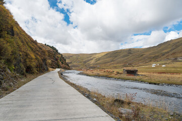 Beautiful natural scenery of Tibet
