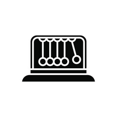 Pendulum icon vector. physics illustration sign. science symbol or logo.
