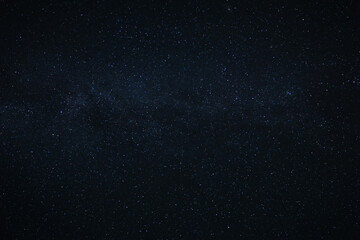 Beautiful night sky full of shiny stars